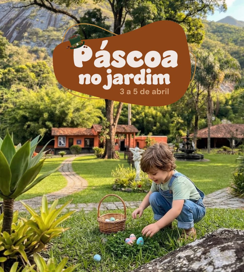 Páscoa no jardim